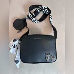 Karl Lagerfeld Paris Maybelle Camera Bag (NWT)